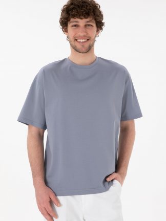 تی شرت مردانه آبی یو اس پولو