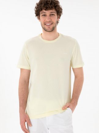 تی شرت مردانه لیمویی یو اس پولو