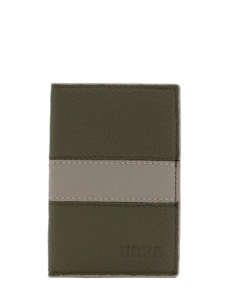 کیف پول و کارت مردانه خاکی روشن یو اس پولو
