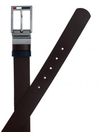 کمربند مردانه قهوه ای یو اس پولو