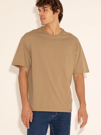 تی شرت مردانه خاکی روشن یو اس پولو