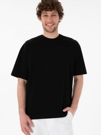 تی شرت مردانه مشکی یو اس پولو