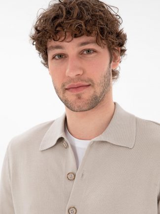 ژاکت مردانه طوسی یو اس پولو