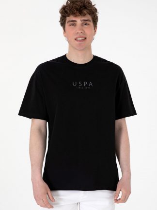 تی شرت مردانه مشکی یو اس پولو