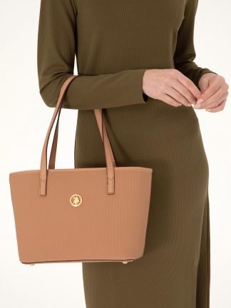 کیف زنانه شتری یو اس پولو