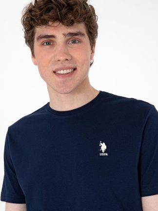 تی شرت مردانه سرمه ای یو اس پولو