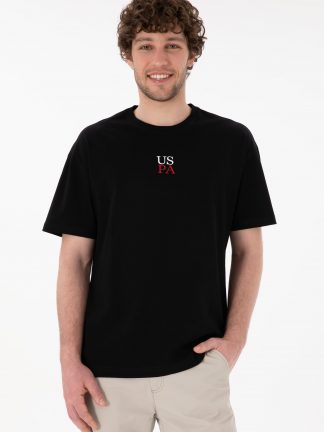 تی شرت مردانه مشکی یو اس پولو