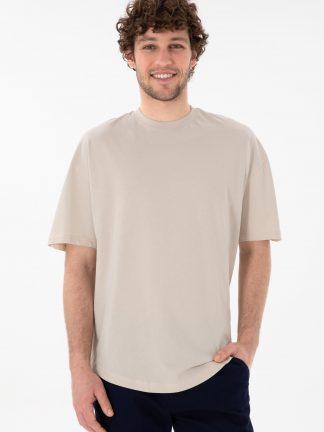 تی شرت مردانه طوسی یو اس پولو