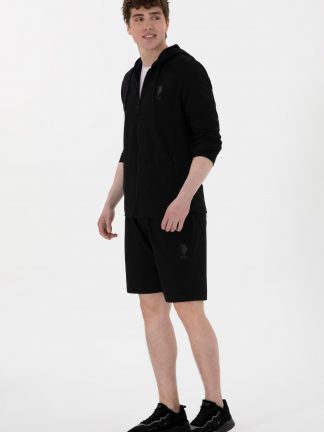 شلوارک مردانه مشکی یو اس پولو