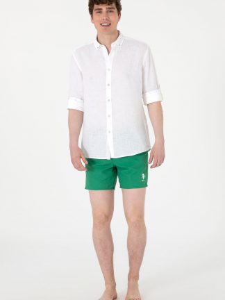 مایو مردانه سبز یو اس پولو