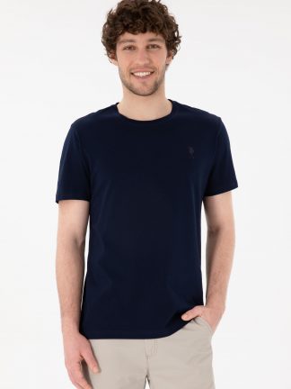 تی شرت مردانه سرمه ای یو اس پولو