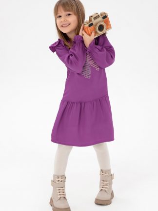 پیراهن دخترانه یاسی یو اس پولو