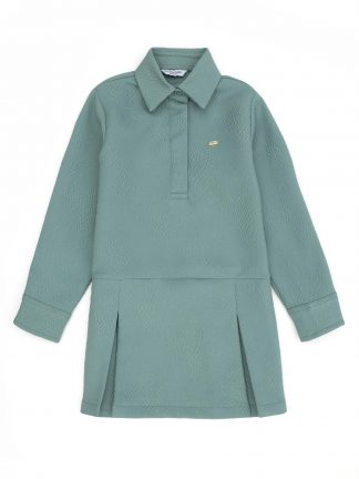 پیراهن دخترانه نعنایی یو اس پولو