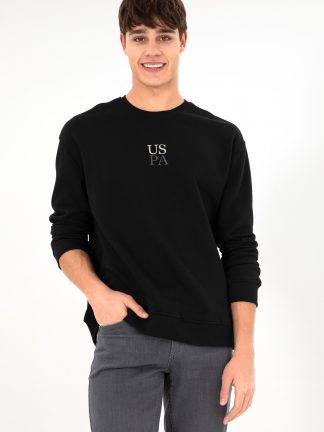 سویشرت مردانه مشکی یو اس پولو