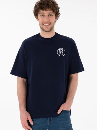 تی شرت مردانه سرمه ای یو اس پولو