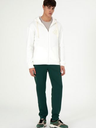 شلوار راحتی مردانه سبز تیره یو اس پولو