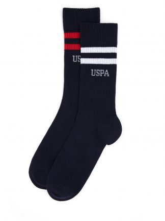 جوراب مردانه سرمه ای یو اس پولو