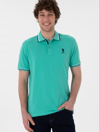 پولوشرت مردانه نعنایی یو اس پولو