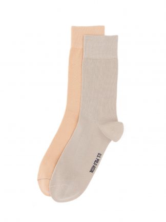 جوراب مردانه طوسی ملانژ یو اس پولو