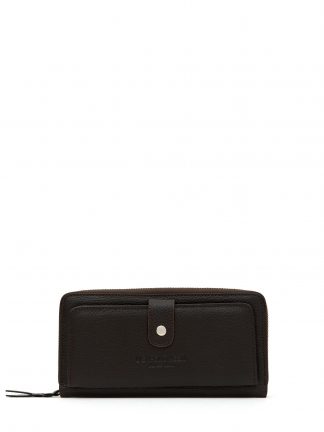 کیف پول و کارت مردانه قهوه ای یو اس پولو