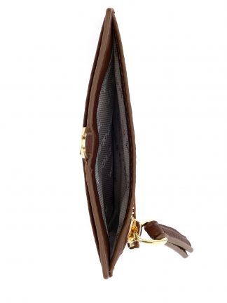 کیف پول زنانه قهوه ای یو اس پولو