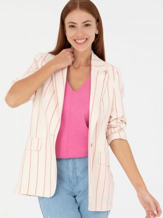 کت زنانه صورتی یو اس پولو