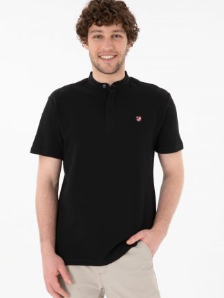 تی شرت مردانه مشکی یو اس پولو