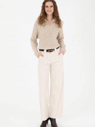 شلوار جین زنانه طوسی یو اس پولو