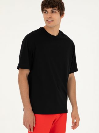 تی شرت مردانه مشکی یو اس پولو