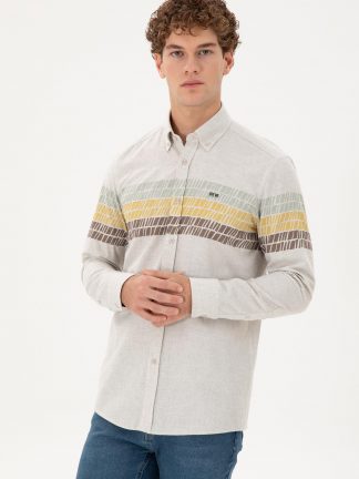 پیراهن مردانه بژ یو اس پولو