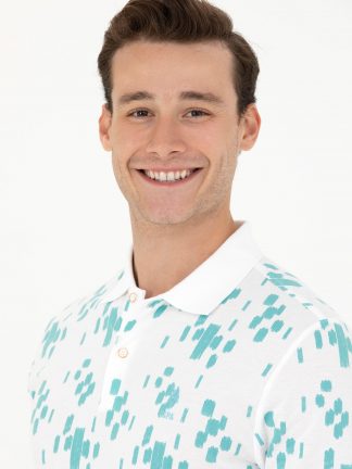 پولوشرت مردانه نعنایی یو اس پولو