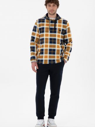 شلوار راحتی مردانه سرمه ای یو اس پولو