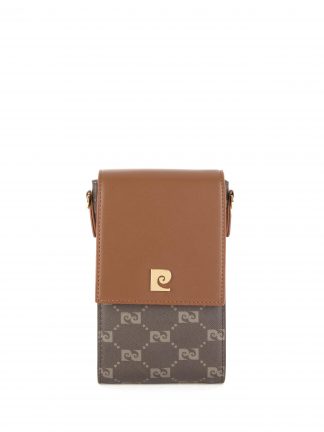 کیف دوشی زنانه قهوه ای پیرکاردین