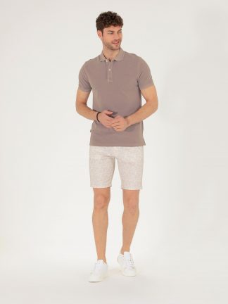 شلوارک مردانه بژ پیرکاردین