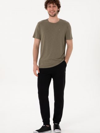 شلوار راحتی مردانه مشکی یو اس پولو