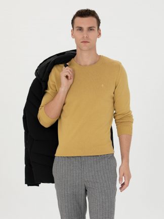 پلیور مردانه سبز پیرکاردین