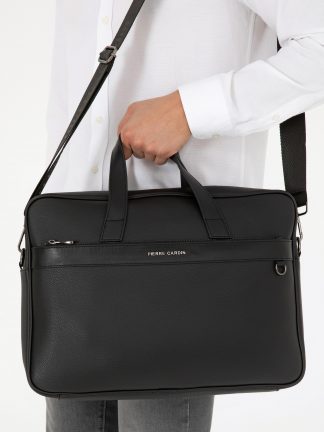 کیف مردانه مشکی پیرکاردین