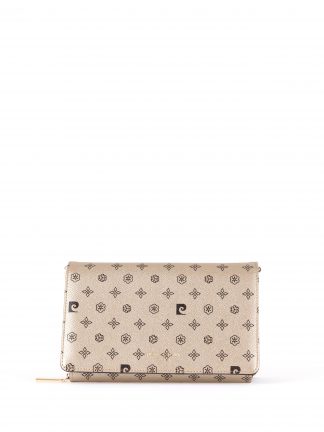 کیف دوشی زنانه طلایی پیرکاردین