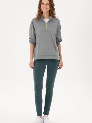 شلوار راحتی زنانه سبز تیره یو اس پولو