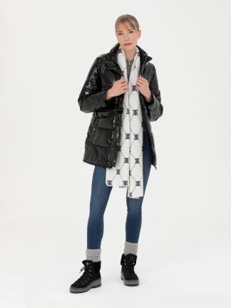 کاپشن زنانه مشکی پیرکاردین