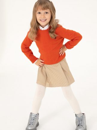 پلیور دخترانه آجری یو اس پولو