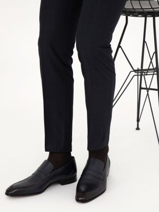 کفش رسمی مردانه سرمه ای پیرکاردین