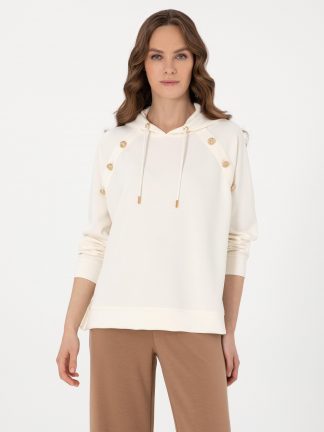 هودی زنانه بژ پیرکاردین