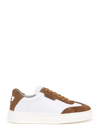 کفش کتانی و اسپرت مردانه قهوه ای یو اس پولو