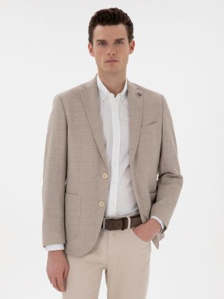 کت مردانه بژ پیرکاردین