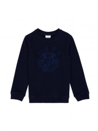 سویشرت پسرانه سرمه ای یو اس پولو