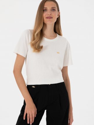 پلیور زنانه سفید یو اس پولو