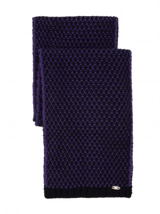 شال بافت زنانه سرمه ای یو اس پولو