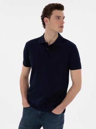 پولوشرت مردانه سرمه ای پیرکاردین