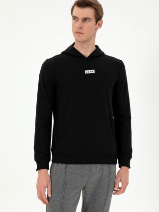 هودی مردانه مشکی یو اس پولو